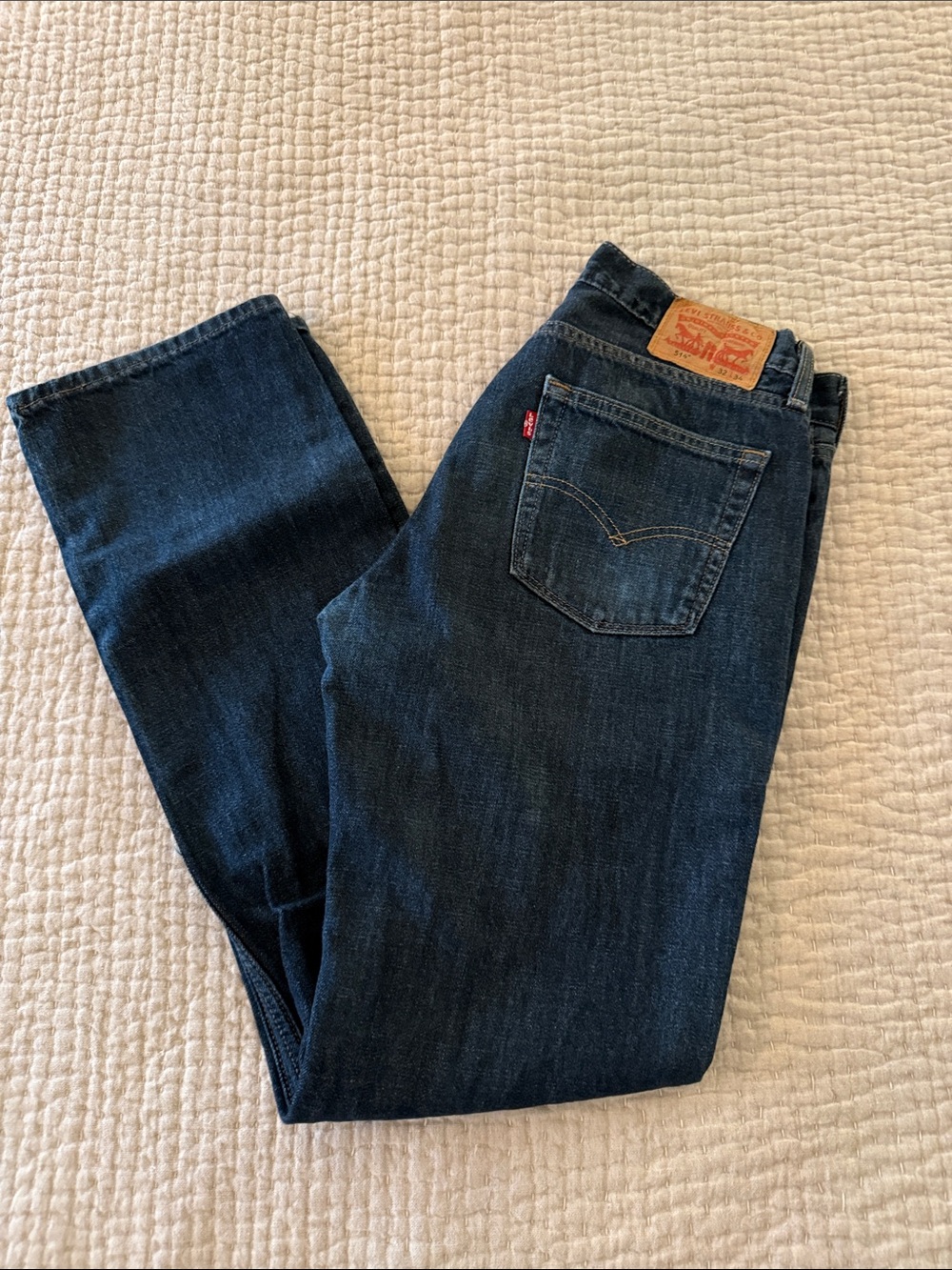 Levi's Men's Indigo Straight Leg Jeans